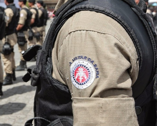 Soldado da Polícia Militar que não teve o nome divulgado (Foto: Reprodução)
