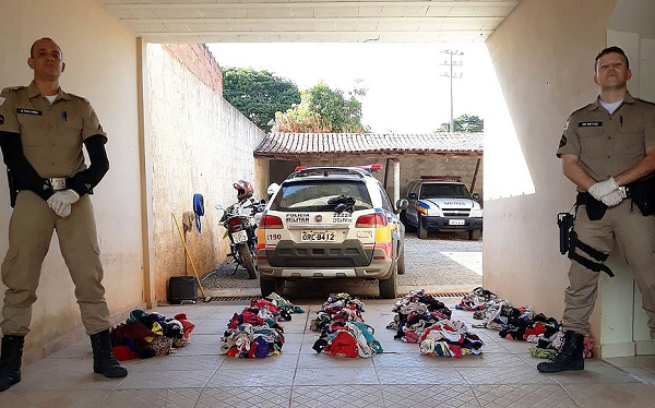Essa foi a segunda vez que o homem foi preso pelo crime (Foto: Divulgação | Polícia Militar de MG)