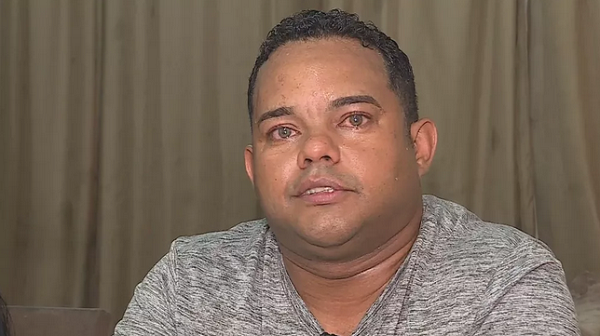 Fábio Coutinho se emociona ao falar sobre a injúria racial no Mineirão (Foto: Globo)