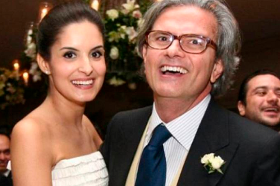 Marcela Elias, que morreu em acidente, e seu marido Jorge, sobrevivente (Foto: Instagra | Reprodução)
