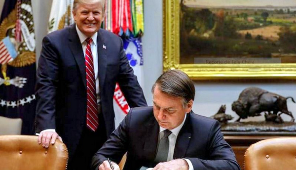 Em foto de março de 2018, Bolsonaro assina livro de visitas da Casa Branca (Foto: Alan Santos | Presidência da República) Em foto de março de 2018, Bolsonaro assina livro de visitas da Casa Branca (Foto: Alan Santos | Presidência da República)
