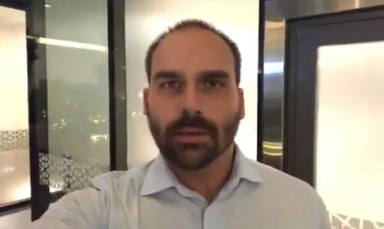 Deputado federal Eduardo Bolsonaro (PSL-SP) (Foto: Reprodução)