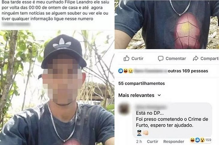 Jovem foi abordado por policiais militares quando saía de uma residência com equipamentos elétricos (Foto: Reprodução)