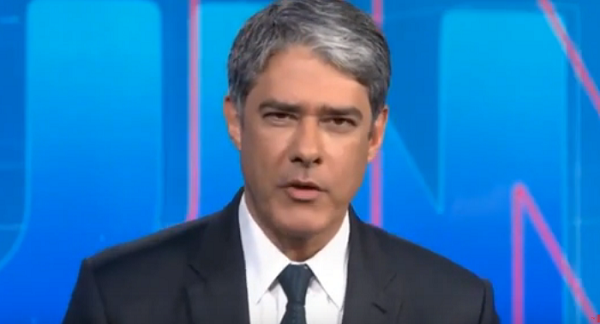 Apresentador do “Jornal Nacional”, da TV Globo, William Bonner (Foto: Reprodução | TV Globo)