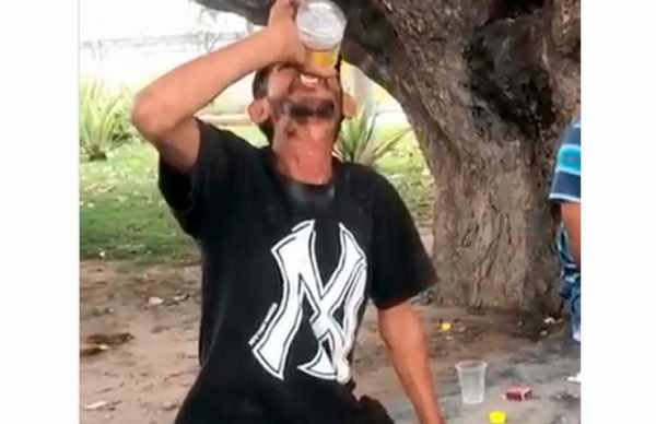 Wellington Cardoso da Silva vinha lutando contra o vício em álcool e a família estava buscando uma forma de interná-lo (Foto: Reprodução)