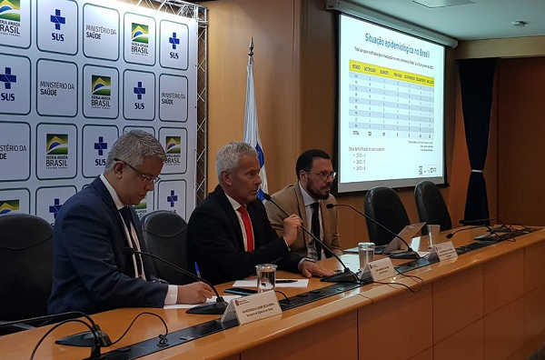 Ministério da Saúde anunciou que há 9 casos de pacientes que estão sob suspeita de infecção pelo novo coronavírus (2019-nCoV) no Brasil (Foto: Reprodução)