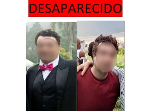 Empresário foi encontrado, por um detetive contratado, na praia de São Vicente (SP) com duas mulheres (Foto: Reprodução)
