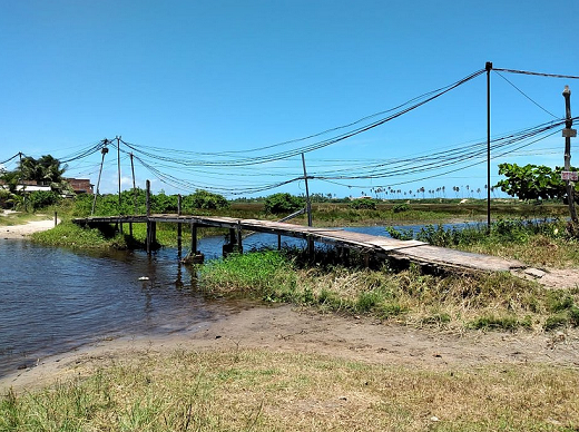 Guerra de facções tem causado medo em moradoresa de Arembepe. Eles já temem continuar vivendo no local (Foto: Eduardo Dias | CORREIO)
