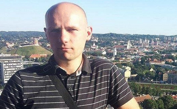 Adam Zindul, 37 anos, chegou ao Brasil em 28 de janeiro (Foto: Reprodução)