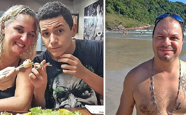 Os três foram encontrados mortos e queimados dentro do carro da família (Foto: Reprodução)