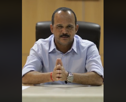 Prefeito Elinaldo Araújo (Foto: Print | Vídeo)