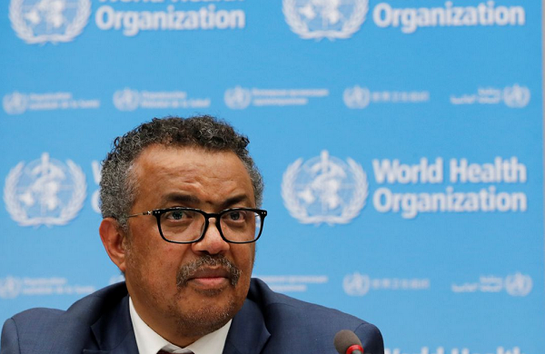 Tedros Adhanom, diretor geral da Organização Mundial de Saúde (OMS) (Foto: Reprodução)