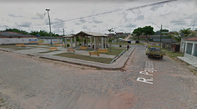 Rua Pajussara, no bairro do Verde Horizonte em Camaçari (Foto: Print | Google Maps)