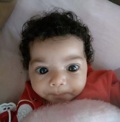 Emilly Valentinna Andrade, de 7 meses, morreu após entrar em coma. Polícia Civil investiga maus-tratos (Foto: Reprodução | Facebook)
