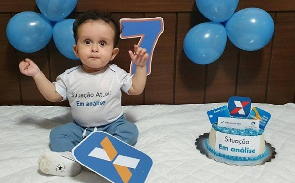 Celebração aconteceu no último dia 26 e comemorou o sétimo mês de vida do pequeno Henrique Alves (Foto: Acervo Pessoal) Celebração aconteceu no último dia 26 e comemorou o sétimo mês de vida do pequeno Henrique Alves (Foto: Acervo Pessoal)