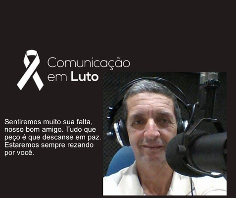 Radialista Antonio Paulo Lima dos Santos (Foto: Divulgação)