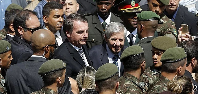 Cúpula militar do governo Jair Bolsonaro (Foto: Reprodução)