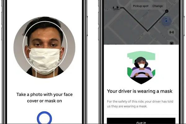 Uso de máscara será obrigatório e medidas valem também para o Brasil (Foto: Divulgação | Uber)