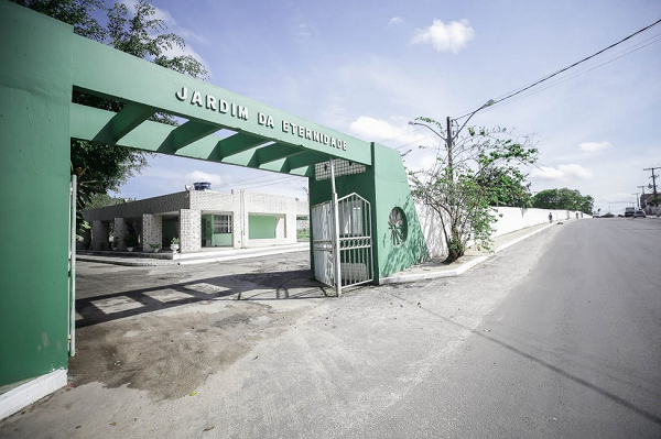 Cemitério Jardim da Eternidade localizado no bairro gleba H, em Camaçari (Foto: Reprodução | Ascom | PMC)