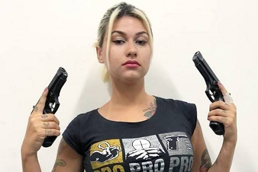 A ativista bolsonarista Sara Winter (Foto: Reprodução)