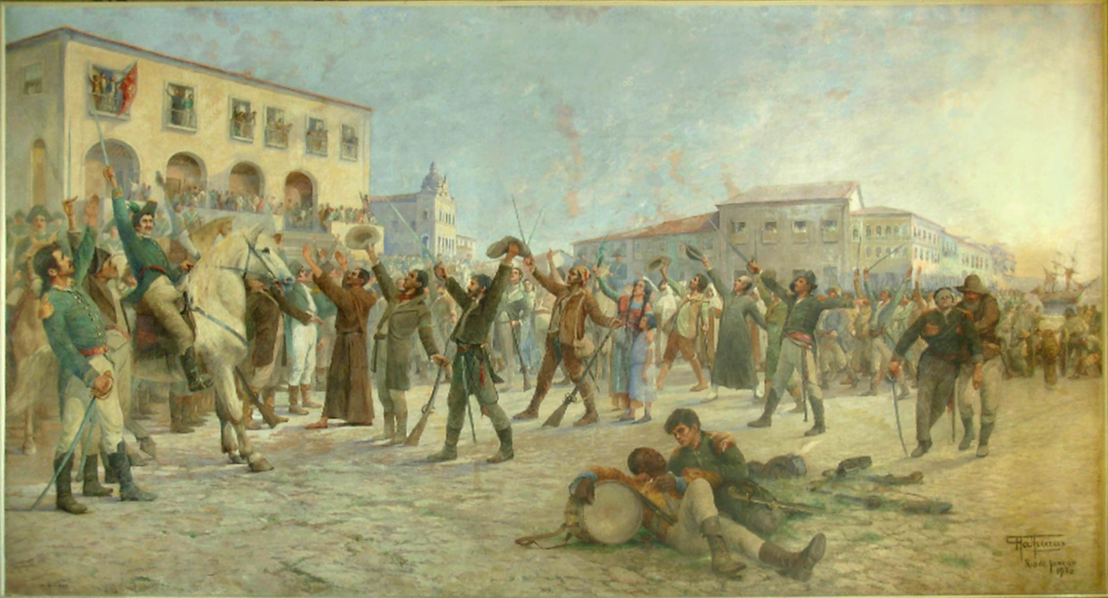 História da Independência começa a ganhar força no início de 1822. Portugueses ficaram acuados e fugiram na madrugada do dia 02/07/1823.