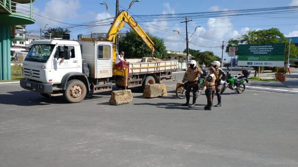 As mudanças aconteceram em toda Avenida Eixo Urbano Central, que passa a ter fluxo normal (Foto: Reprodução | Ascom | PMC)