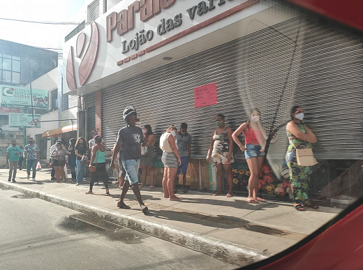 Camaçari teve taxa de crescimento acima de 100% no período de 21 de junho até 1º de julho (Foto: Reprodução | Visão Diaria TV)