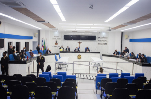 Documento foi apreciado pela casa legislativa em caráter de urgência, em duas sessões extraordinárias consecutivas (Foto: Reprodução | Ascom | PMC)