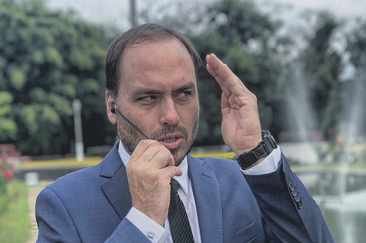 Vereador Carlos Bolsonaro (Republicanos) (Foto: Reprodução)
