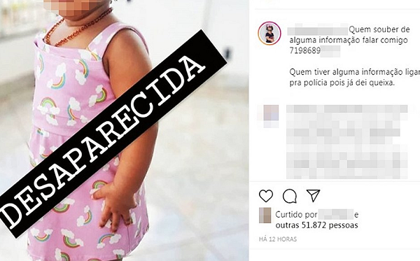 Apesar da gravidade dos acontecimentos por trás da denúncia, a menina está bem e em segurança (Foto: Reprodução)