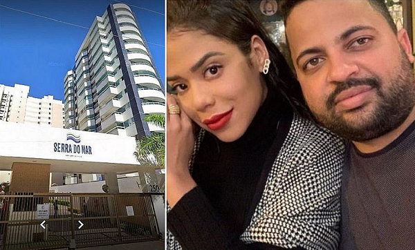 Médico Rodolfo Lucas Cordeiro e a namorada, também médica, Sáttia Lorena Aleixo, de 27 anos (Foto: Reprodução | Google Maps e Redes Sociais)