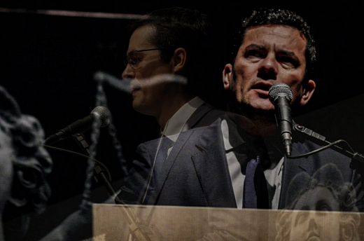 Operação Lava Jato era chefiada por Moro e Dallagnol (Foto: Eduardo Matysiak)