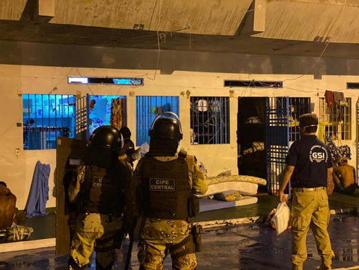Ação realizada por diversas forças de segurança (Foto: Divulgação)