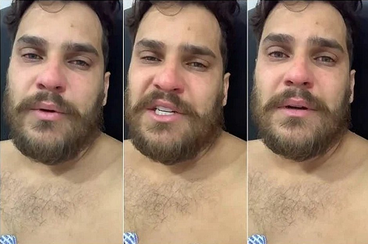 Sertanejo, que foi diagnosticado com covid-19, chegou a ter 75% do pulmão comprometido (Foto: Reprodução)