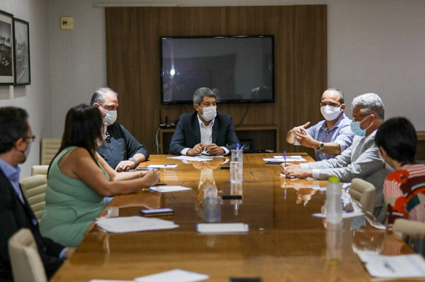 O encontro que aconteceu no auditório da União dos Municípios da Bahia (UPB), no Centro Administrativo da Bahia (CAB), em Salvador (Foto: Kelvi Lima)