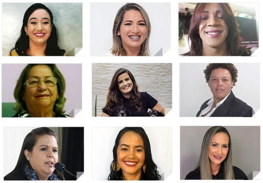 Nessa campanha as mulheres estão tendo maior visibilidade em comparação às eleições anteriores (Foto: Montagem | CFF)
