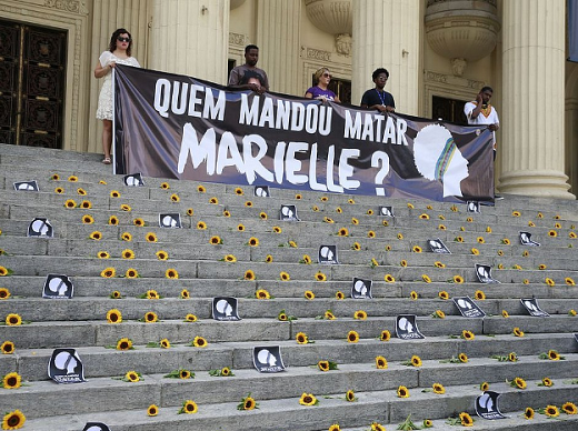 Marielle Franco e Anderson Gomes foram mortos em março de 2018 (Foto: Reprodução)