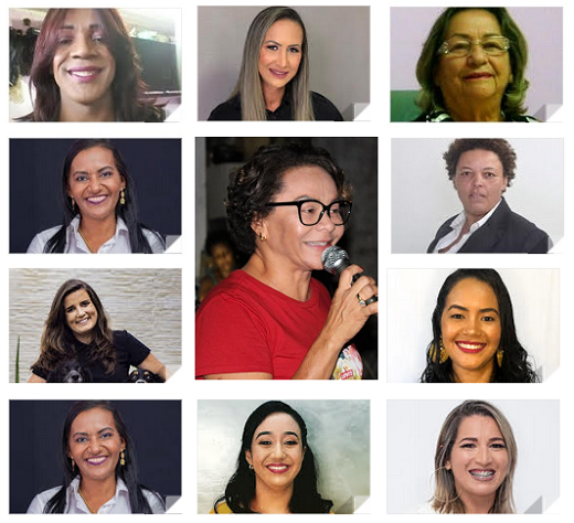 A opinião é de que, a escolha de Ivoneide para a prefeitura teria 'encorajado' tanta mulher a entrar na disputa por uma vaga na Câmara Municipal (Foto: Montagem | CFF)