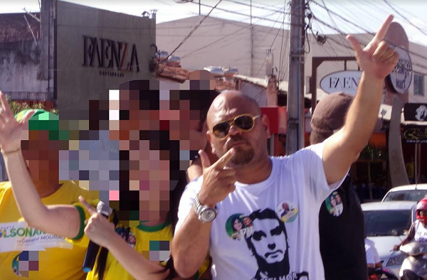 Soldado Andrade é apoiador declarado do presidente Jair Bolsonaro (Foto: Reprodução)