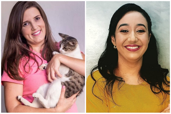 Candidatas a vereadoras de Camaçari, Natália Viera (DEM) e Morena Costa Pinto (PSDB) (Foto: Montagem | Redação CFF)