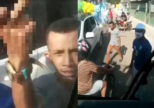 Para as carreatas acontecerem, é determinado que o candidato desfile em carro aberto, acompanhado por, no máximo, três pessoas conforme pedido de Providências e Tutela Inibitória, assinado na sexta-feira (16/10), pelo juiz eleitoral da 170ª Zona de Camaçari, André Souza Dantas Vieira (Foto: Reprodução)