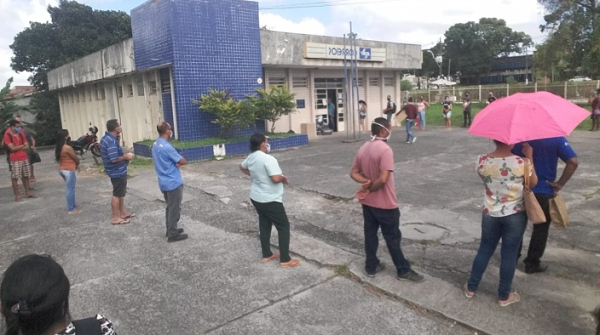 Agência dos Correios, de Camaçari, localizada na Rua Francisco Drumont (Foto: Reprodução | Portal de Abrantes)