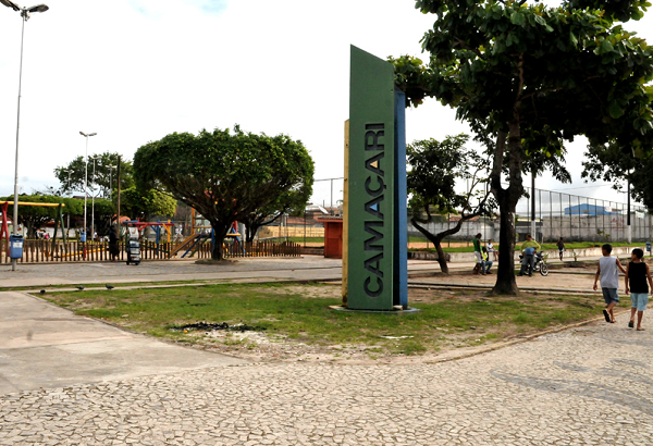 O crime aconteceu no bairro da Gleba E, em Camaçari (Foto: Reprodução)