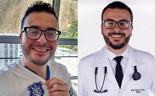 Médico brasileiro João Pedro Feitosa, 28 anos (Foto: Reprodução)
