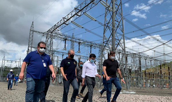 O Ministro de Minas e Energia, Bento Albuquerque, realizou uma visita técnica à subestação de Laranjal do Jari, no interior do Amapá (Foto: Divulgação | Ministério de Minas e Energia Geral)