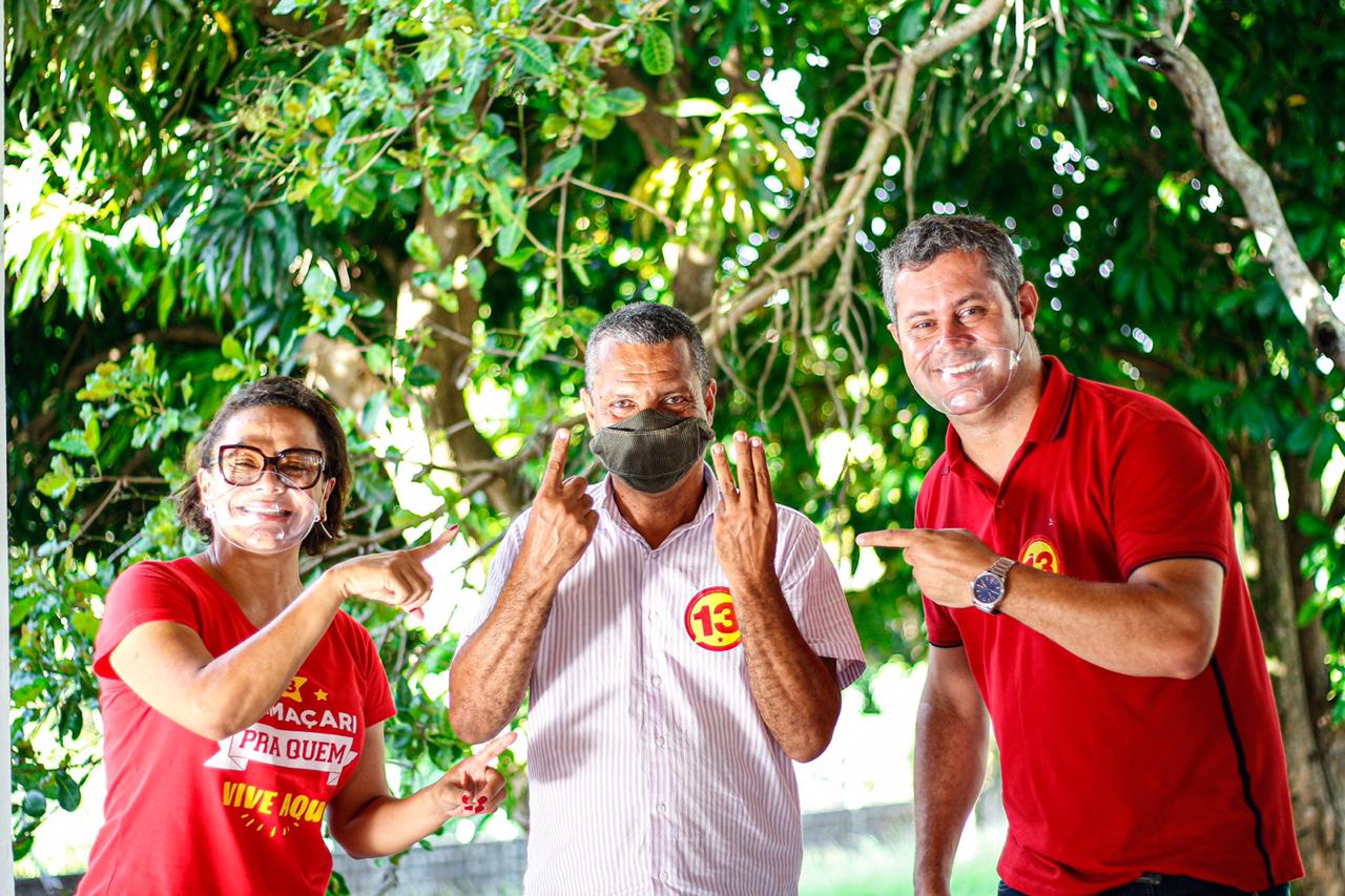 Ivoneide Caetano (PT) começa a se agigantar frente à seu principal adversário, o prefeito Elinaldo Araújo (DEM), com três importantes apoios, um deles dum ex-braço direito democrata, dentro da mesma semana. – Foto: Redes Sociais