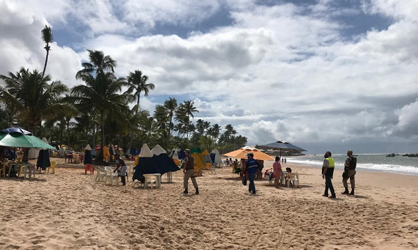 Força-tarefa vai fiscalizar a orla do município (Foto: Reprodução)