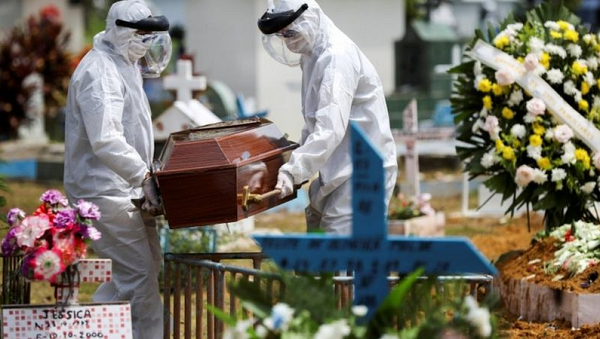 Covid-19 matou mais de 185 mil pessoas até agora no Brasil (Foto: Reuters) Covid-19 matou mais de 185 mil pessoas até agora no Brasil (Foto: Reuters)