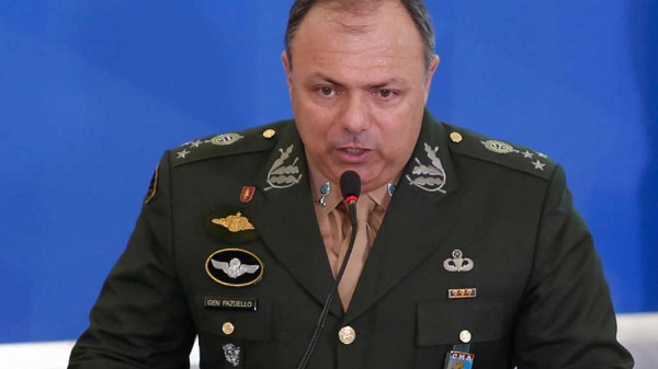 O general Pazuello, aclamado por sua expertise em logística (Foto: Anderson Riedel | PR)