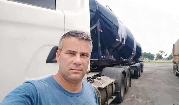 Wanderlei Dedeco foi uma das lideranças da greve de caminhoneiros de 2018 (Foto: Arquivo pessoal)